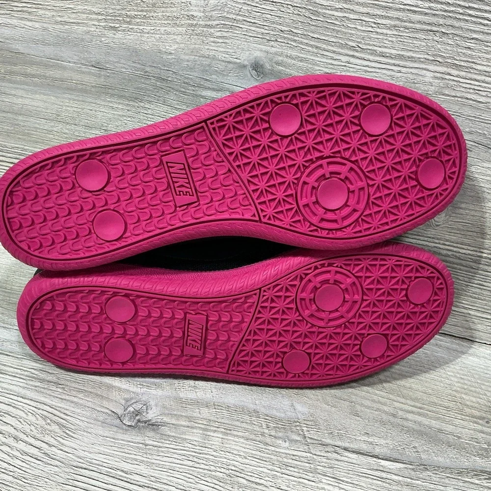 Nike Cheyenne No Sew Sneakers 2012 Black Pink Sole 555953-006 RARE Men's Size 11